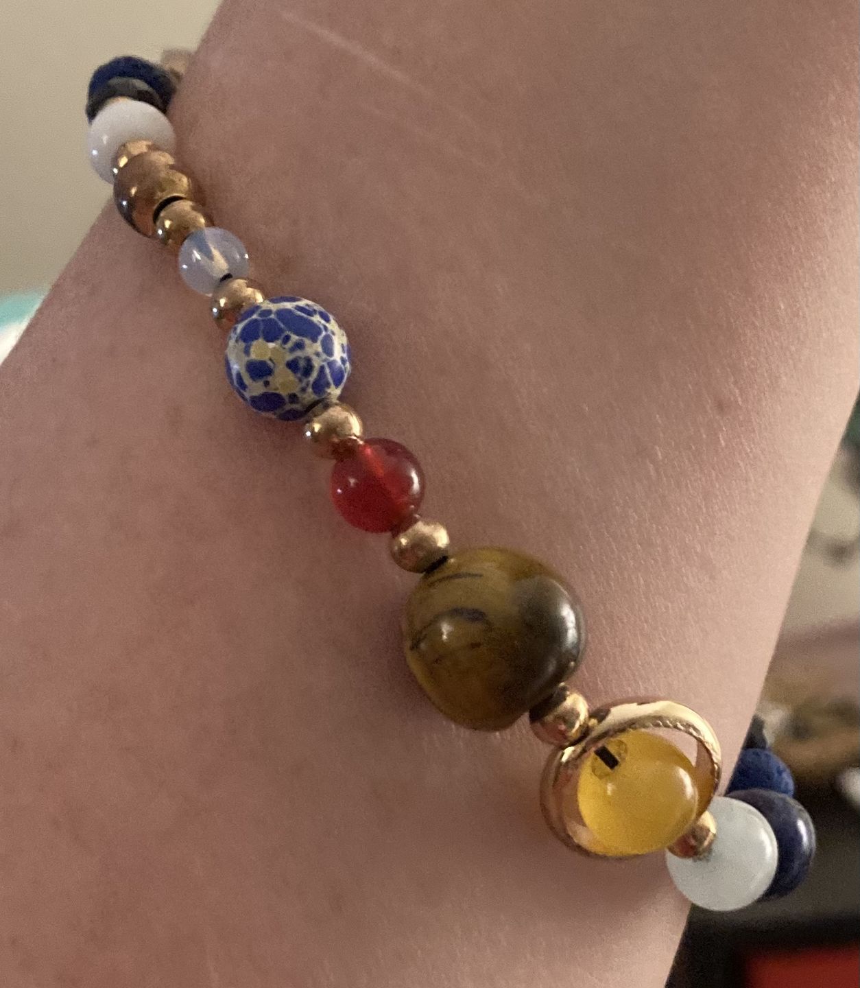 Customer photo review of 9 Planets Energy Bracelet