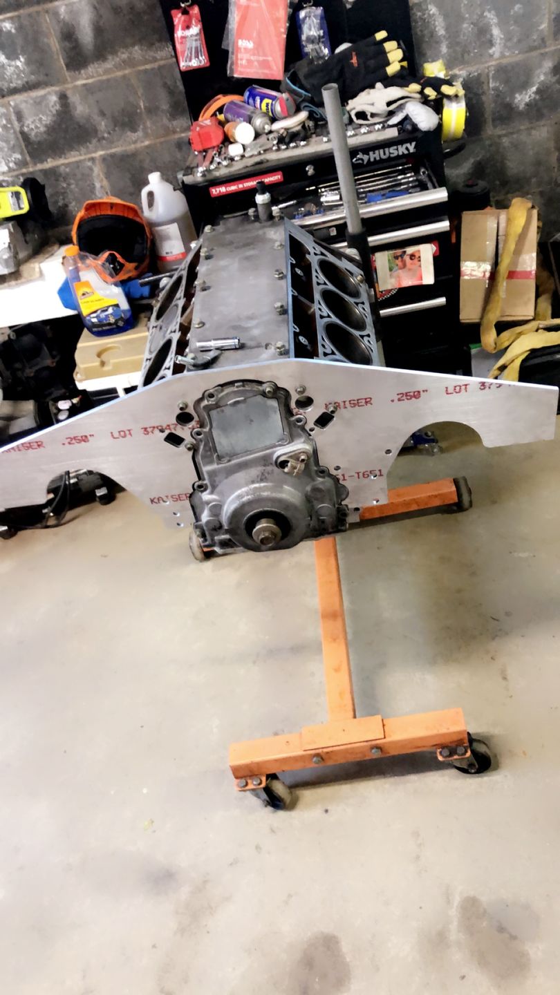 Customer photo review of Motion Raceworks LS Motor Plate w/ Header Cutouts LS1 LS2 LS3 LS6 LS7 LSA LS9 LSX
