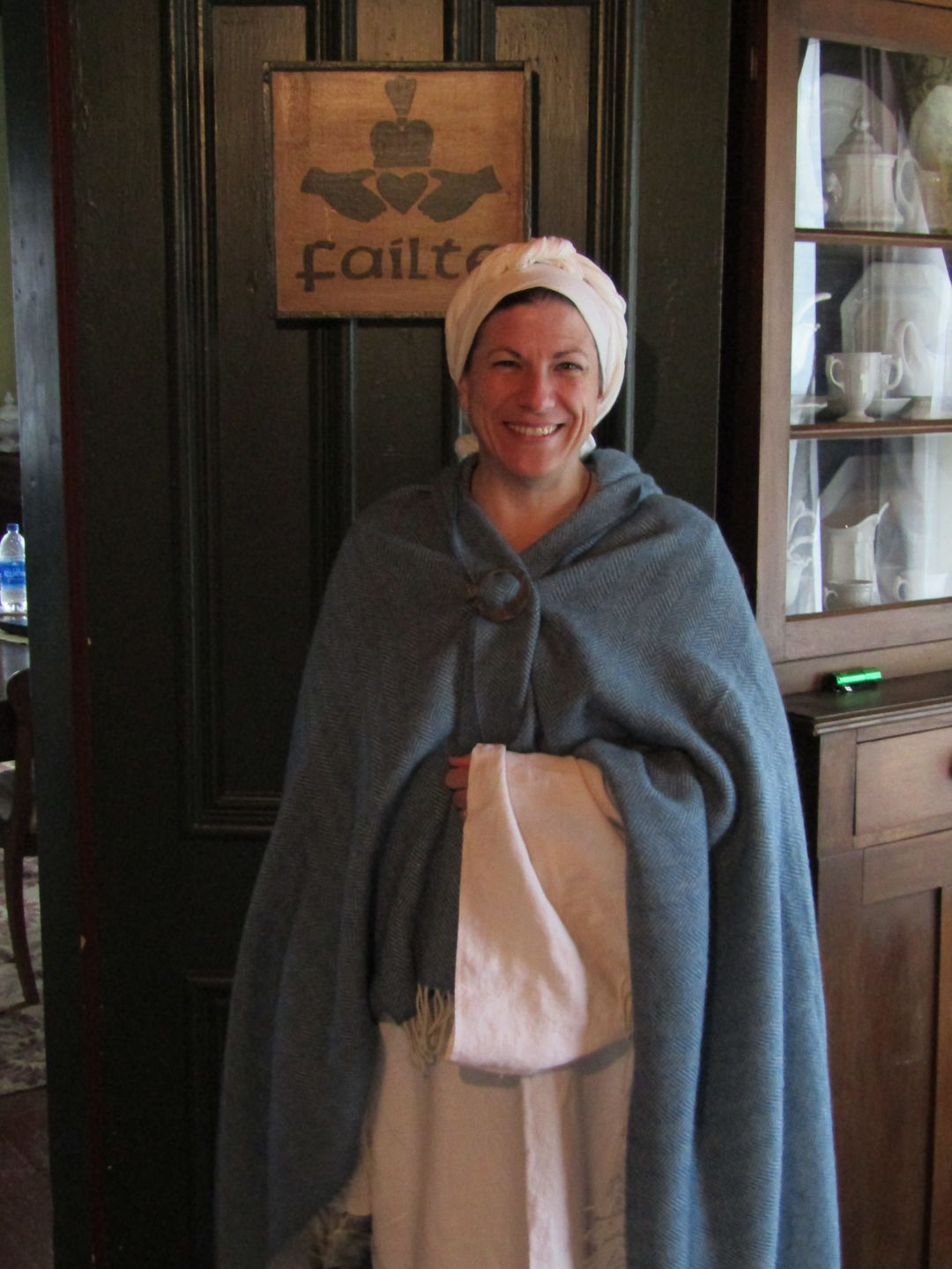 Customer photo review of 100% Pure New Wool Irish Herringbone Throws