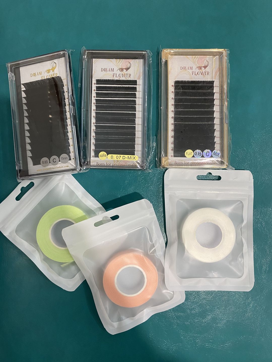 Customer photo review of Medical Tape for Lash Extensions