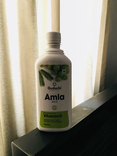 Customer photo review of Amla Juice - Rich Source of Vitamin C
