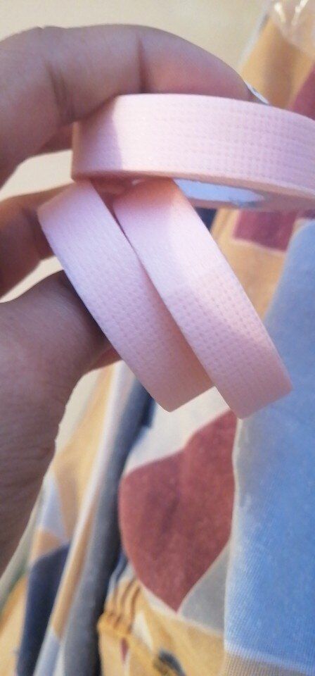 Customer photo review of Medical Tape for Lash Extensions