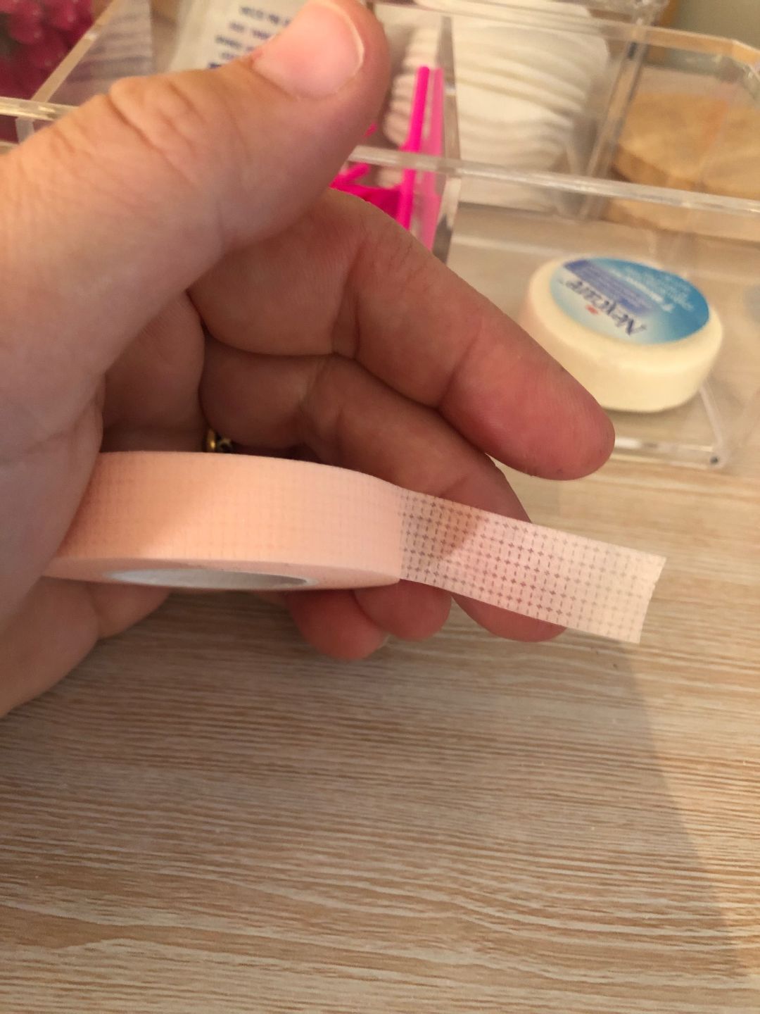 Customer photo review of Medical Tape for Lash Extensions