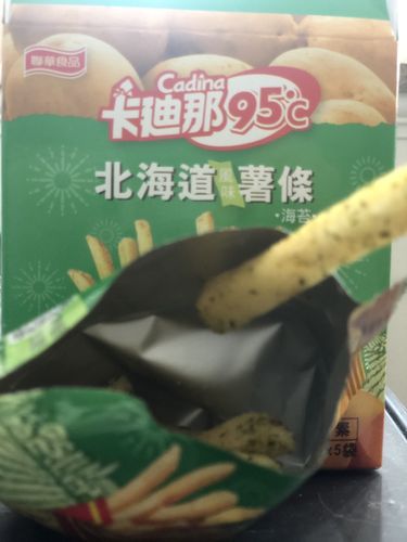 Customer photo review of Cadina Chips 卡迪那95度C薯条-北海道/松露风味90g (5包入1盒/Pack)