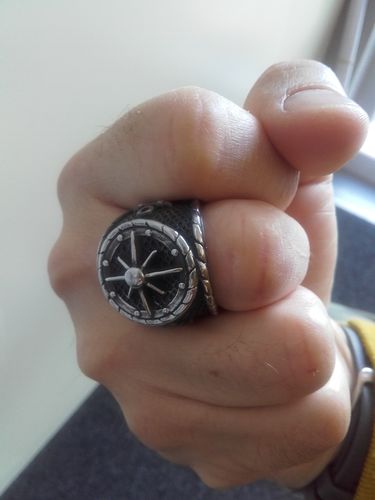 Customer photo review of NAUTICAL NAVIGATION ANCHOR RING