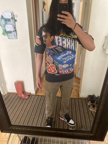 Customer photo review of Vintage Dale Jarret All Over Print Nascar T Shirt Size Large