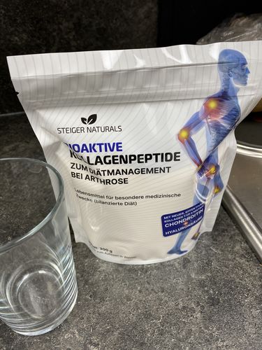 Customer photo review of Bioaktive Kollagen-Peptide zur Behandlung von Arthrose