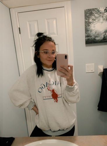 Customer photo review of Vintage Chicago Polo Club Sweatshirt Size XL