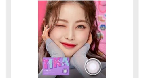 Customer photo review of Tika 3Con Gray (2pcs) ( Buy 1 Get 1 Free ) 1Month G.DIA 13.5mm