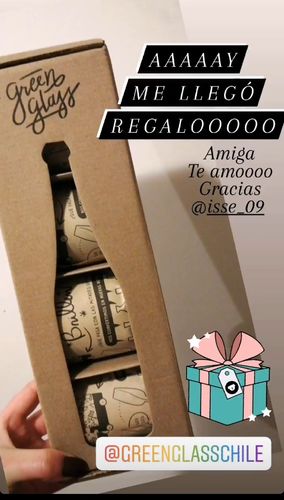 Customer photo review of Mini Om Glass Juego de 4 Vasos