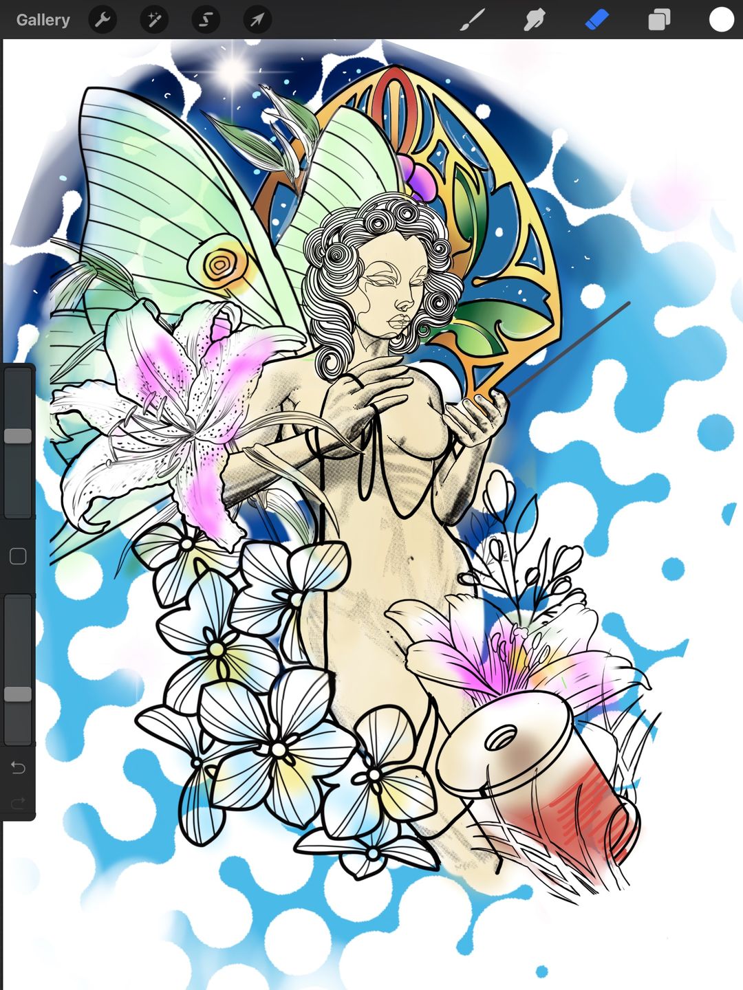 Customer photo review of Brush Set: Paper Dolls & Deco Elements Vol. 1