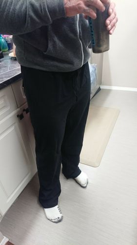 Customer photo review of Casual Lightweight Linen Summer Pants