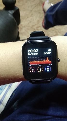 Customer photo review of Blood Pressure Watch "Pro"™