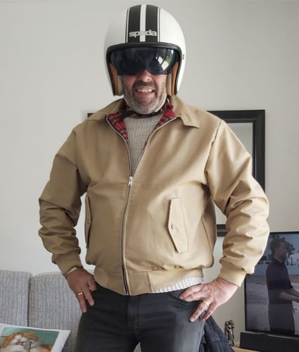 camel harrington jacket