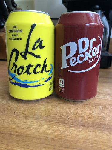 Customer photo review of “La Crotch” Silicone Sleeve Hide a Beer (Beersy 2.0)