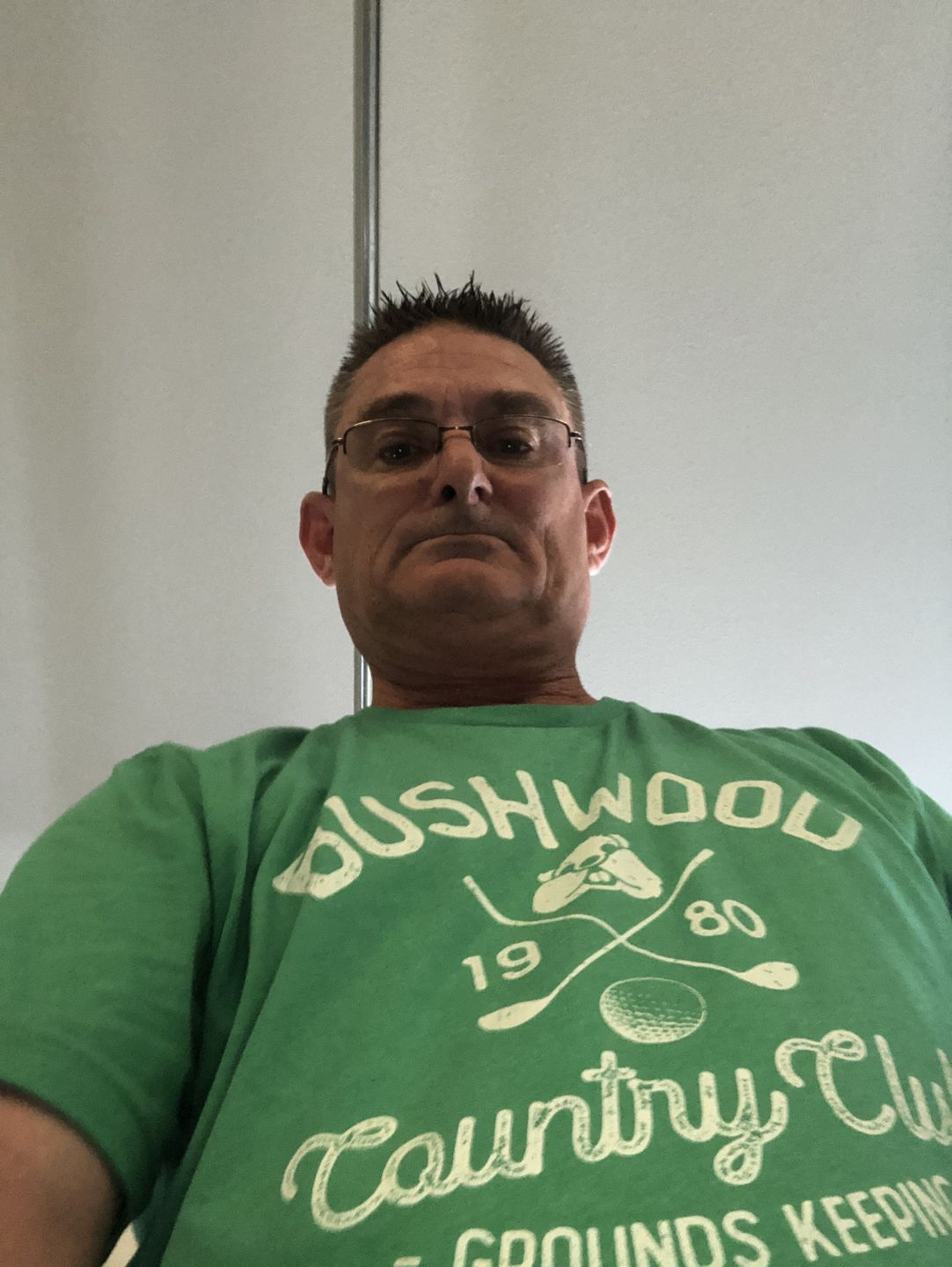 Customer photo review of Bushwood Men's/Unisex Super Soft Tee