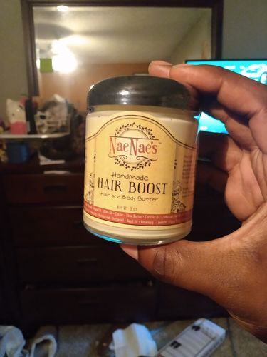 Customer photo review of Nae Nae's Hair Boost 9oz