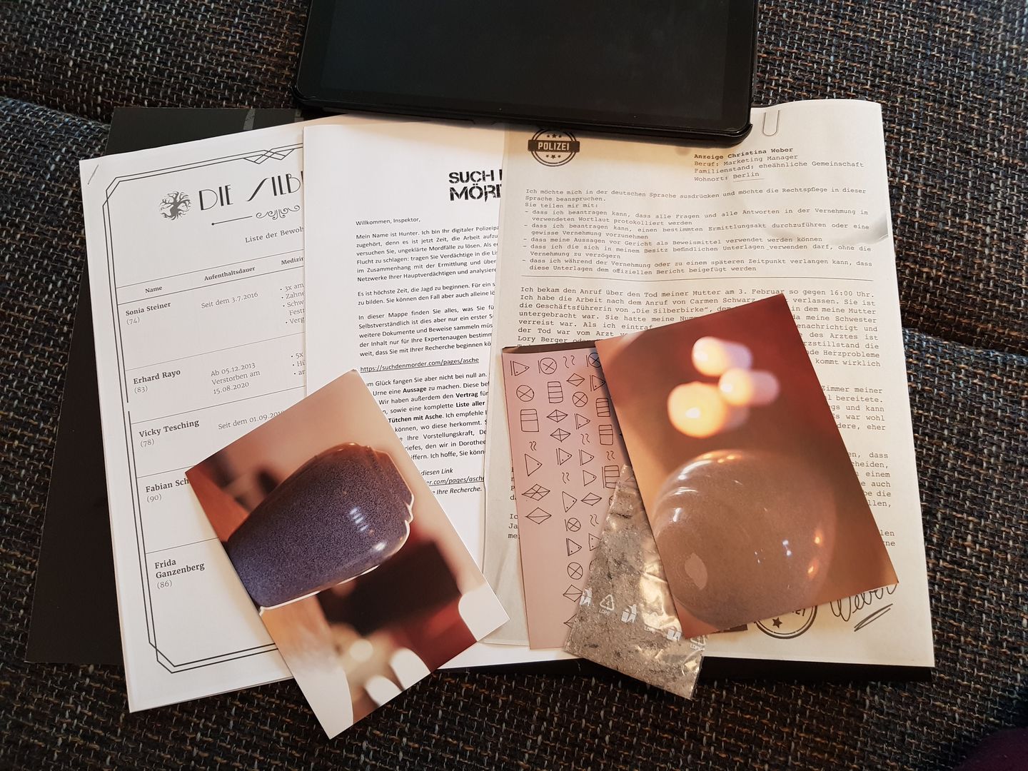 Customer photo review of Datei Asche (analog)
