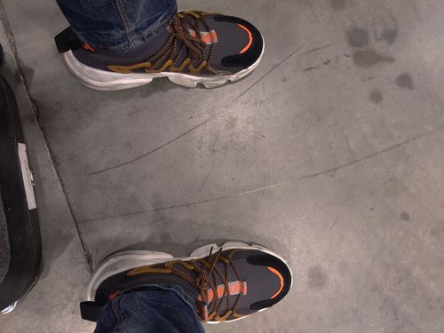 Customer photo review of Maven Lightweight Breathable Composite Toe Work Boots