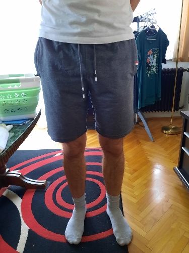 Customer photo review of Summer Mens Beach Shorts