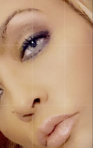 Customer photo review of [US Warehouse] [buy 1 get 1 free] Ocean Sky Grey Contact Lenses