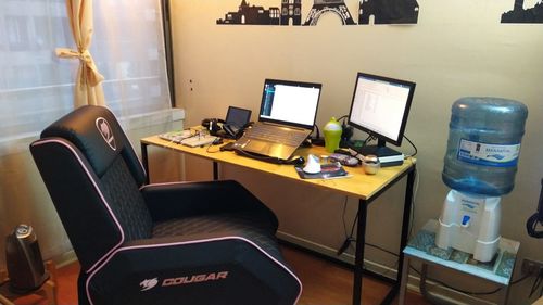 Customer photo review of NUEVO !! Escritorio de madera MIMA 140 x 60 Negro