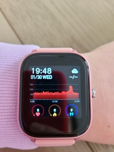 Customer photo review of Blood Pressure Watch "Pro"™