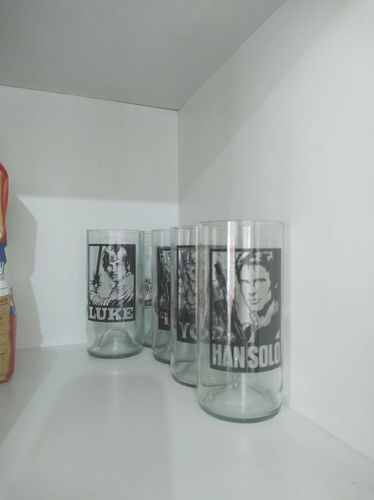 Customer photo review of Vasos Star Wars - A New Hope - Juego de 6 Vasos