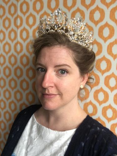 Customer photo review of Chandelier Princess Tiara