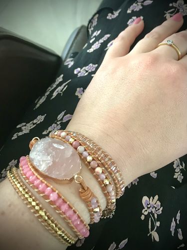 Customer photo review of NATURHEILUNG-WICKELARMBAND
