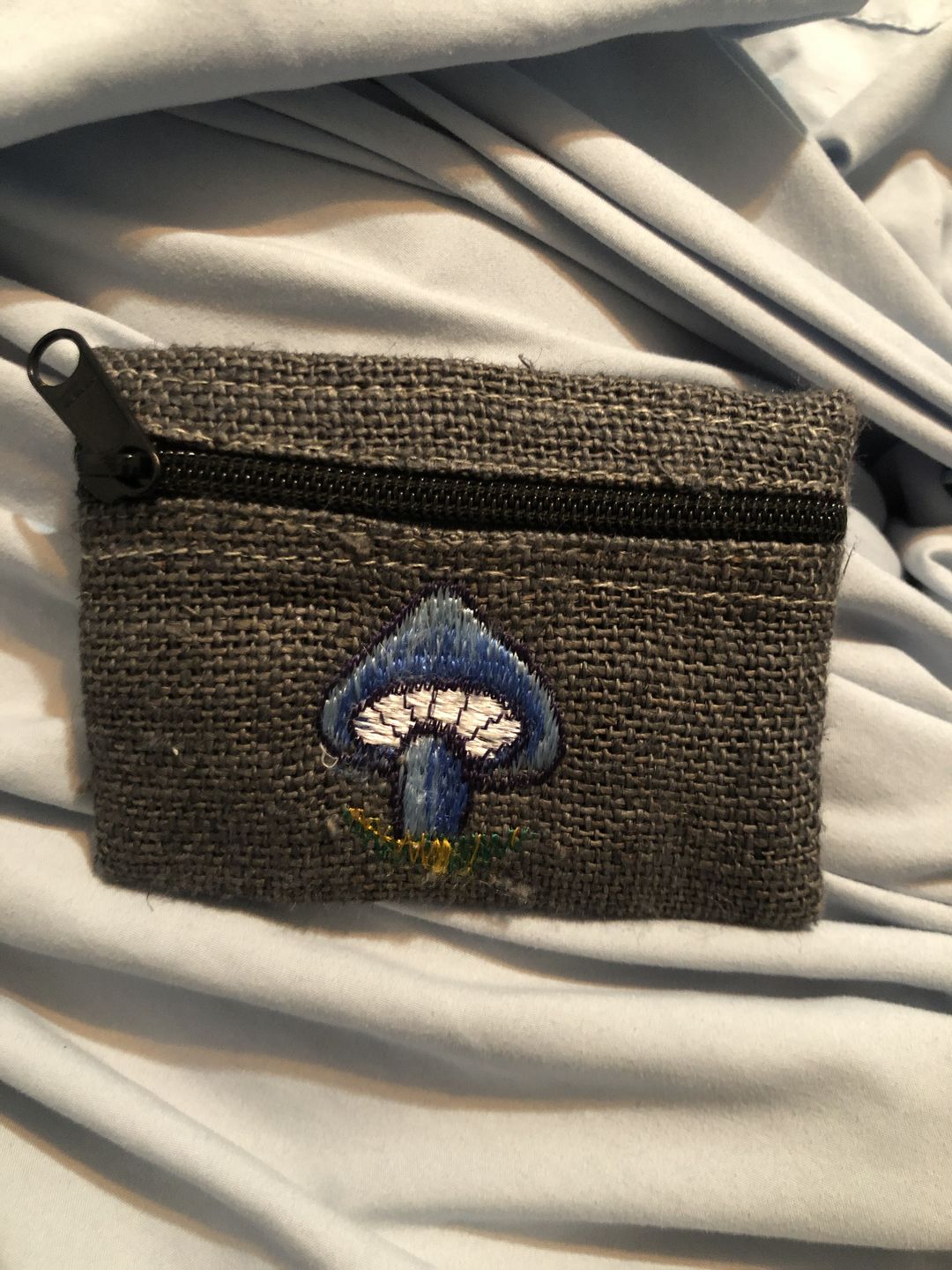 Customer photo review of Hemp Assorted Applique Coin Purse