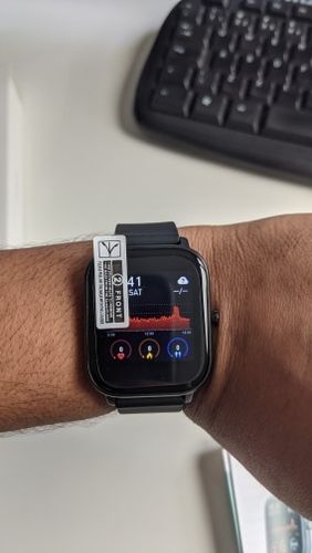 Customer photo review of Blood Pressure Watch "Pro"™
