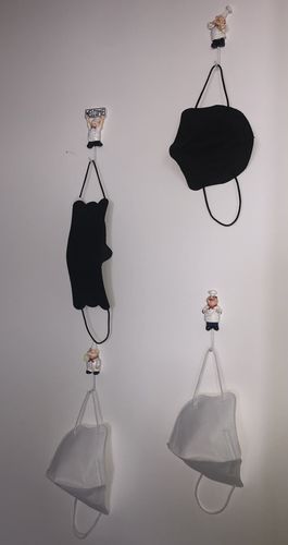 Customer photo review of [MIDDLE EAST]  AirQueen NANO BLACK MASK (WITH CLIP)