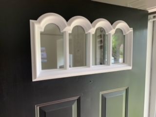 Customer photo review of Clear Arcade Glass and Frame Kit (22" x 10" Glass Size)
