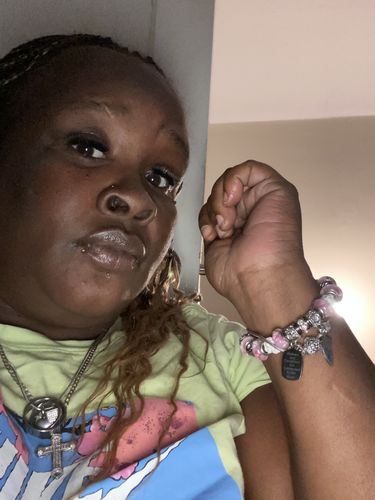 Customer photo review of Connected By The Heart Mother Daughter Bracelets