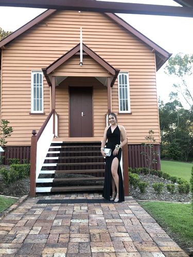 Customer photo review of Roxy Gown - Black