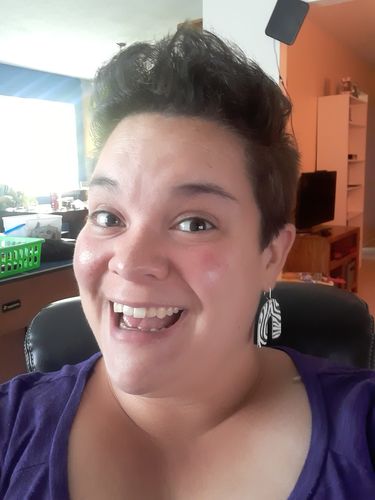 Customer photo review of The Book of Pop Out Earrings