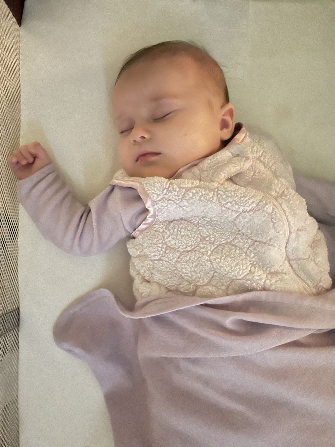 Customer photo review of Baby Gown, Merino Wool, 0-6 Months, Oat