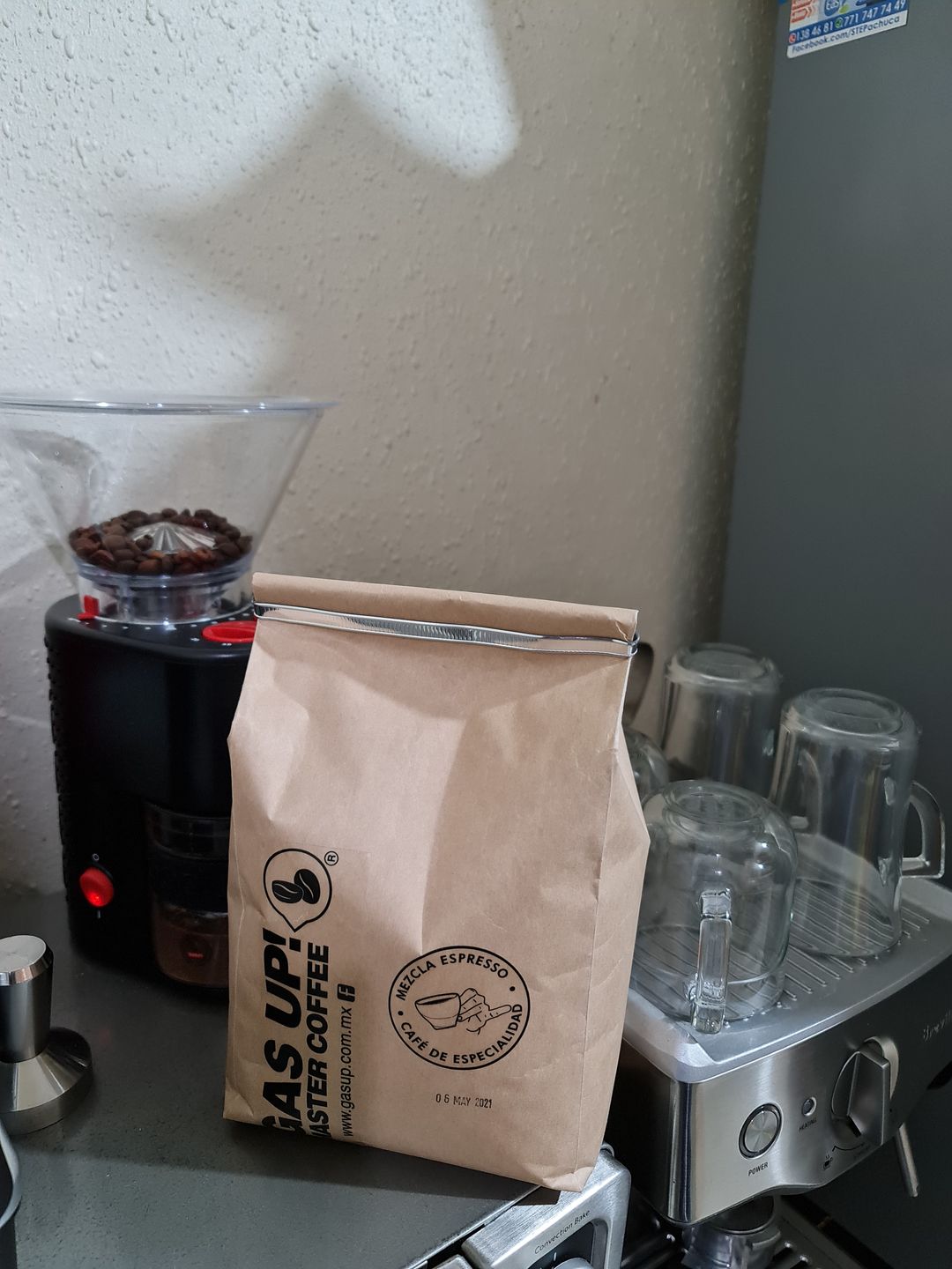 Customer photo review of Mezcla Espresso