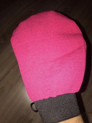 Customer photo review of Vespani Skin Exfoliating Glove