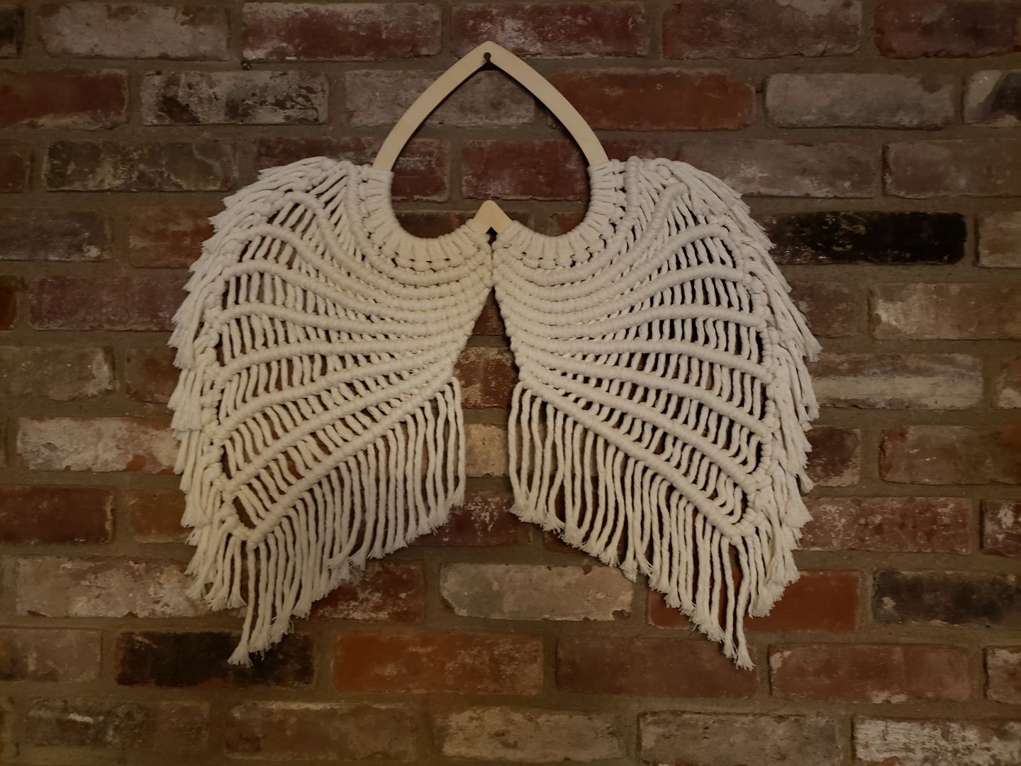 Customer photo review of Unfinished Wooden Border Hollow Frame Heart Silhoutte - Craft- up to 24" DIY