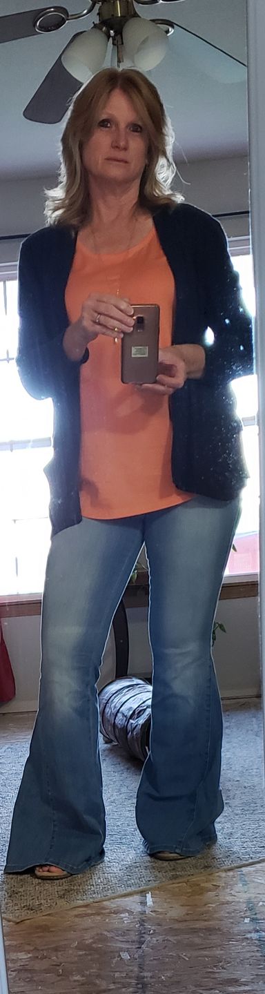 Customer photo review of Peace Fringe Leather Shoulder Bag