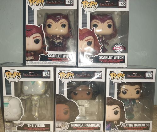 Customer photo review of 828 FUNKO POP Marvel : Scarlet Witch - WandaVision (special edition)