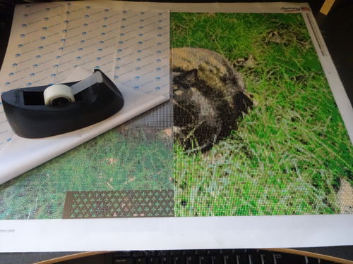 Customer photo review of Custom Diamond Painting Kits for Adults DIY 5D - Photo Diamond Art Shipped from USA