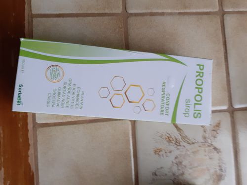 Customer photo review of SIROP DE PROPOLIS