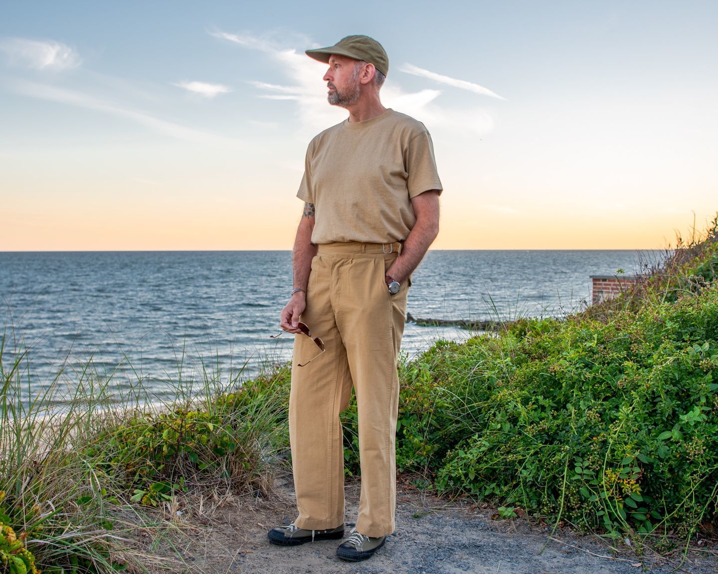 Customer photo review of British Army Gurkha Bermuda Pants - Khaki