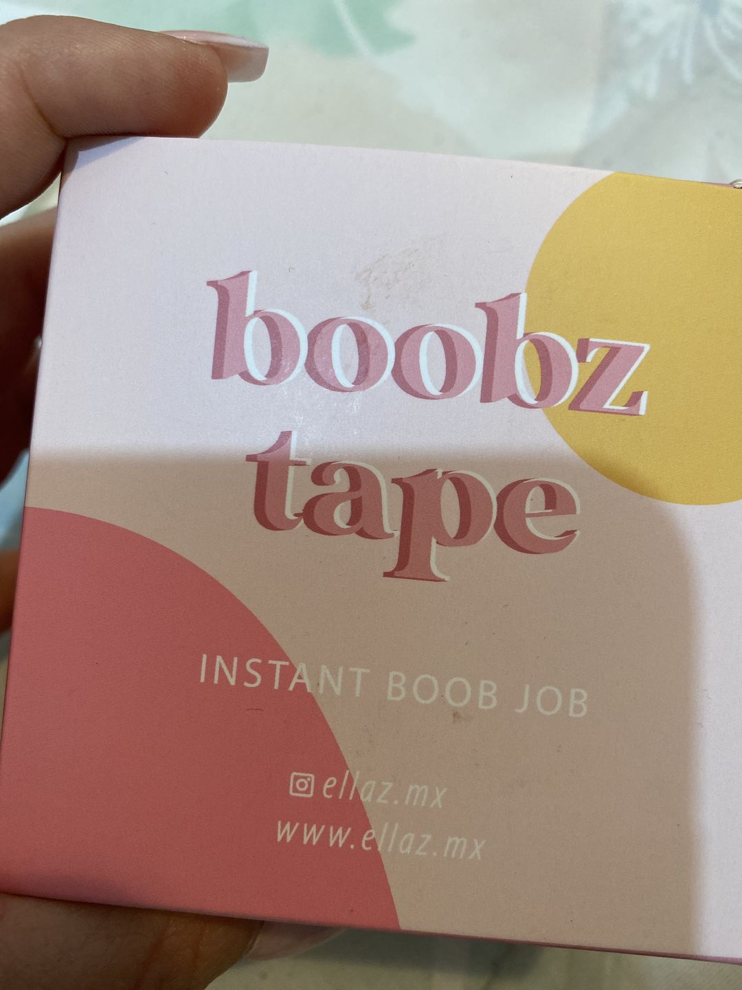 Customer photo review of B00bz Tape