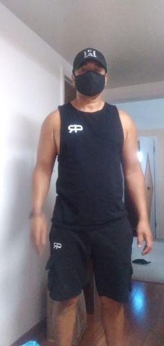 Customer photo review of PR Tactical Cargo Shorts PR104 - Black