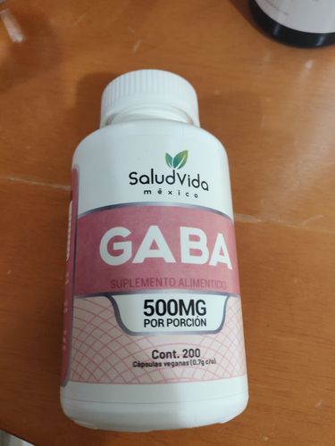 Customer photo review of Ácido Aminobutírico (GABA) 500mg (3x2 Aplicado)