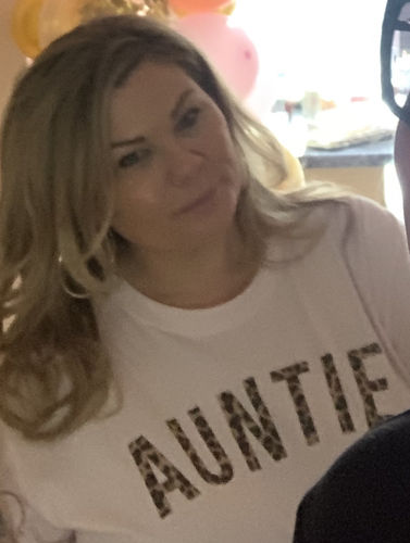 Customer photo review of Auntie Leopard T-Shirt 00 (MRK X)
